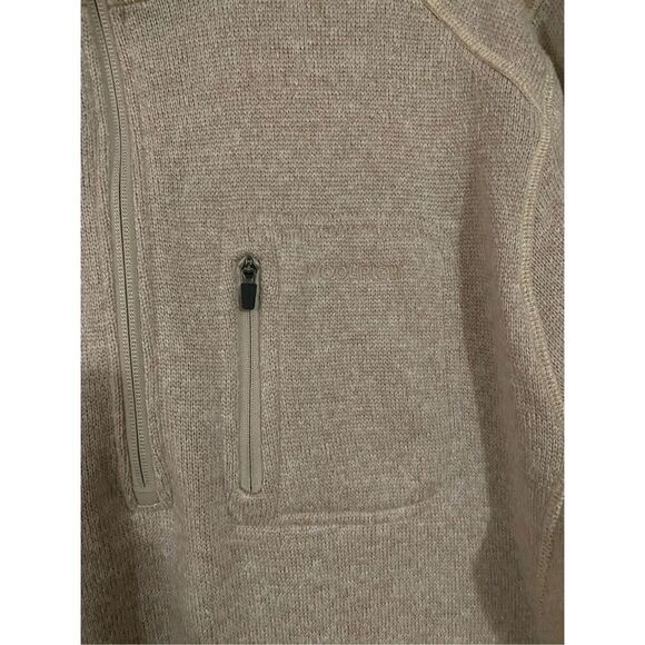 Woolrich Angler Cream Knit 1/4 Zip Sweater/Pullover Size XL - Picture 4 of 7